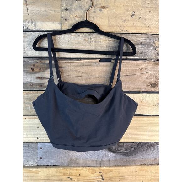 Skims Fits Everybody Scoop Bralette, Onyx, XL *See Desc* - Picture 1 of 4